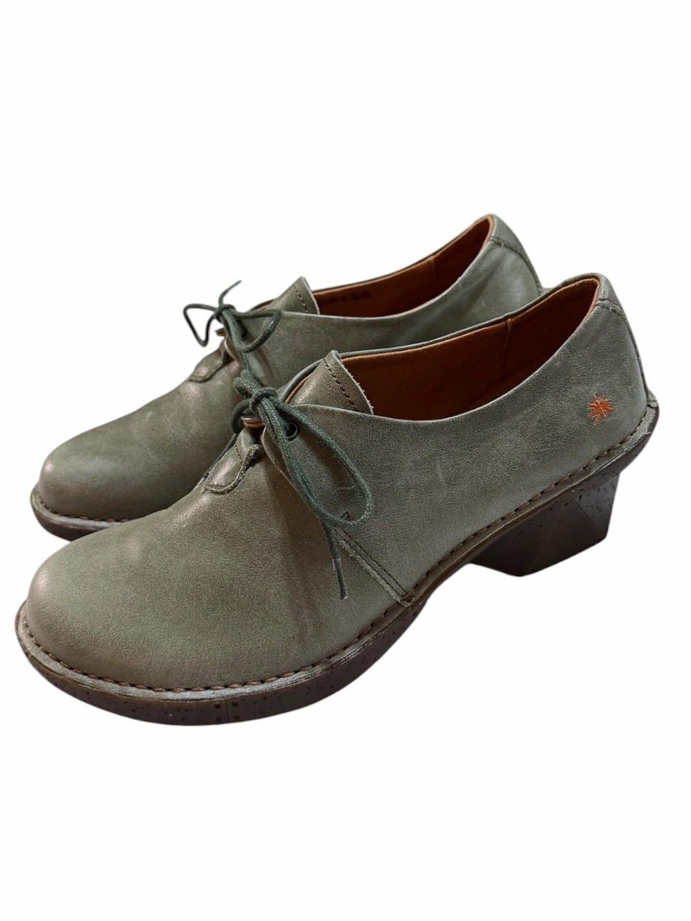 The Art Company Vintage Heeled Oxfords or Lace-Up Pumps Size 37 EU 6.5/7 US